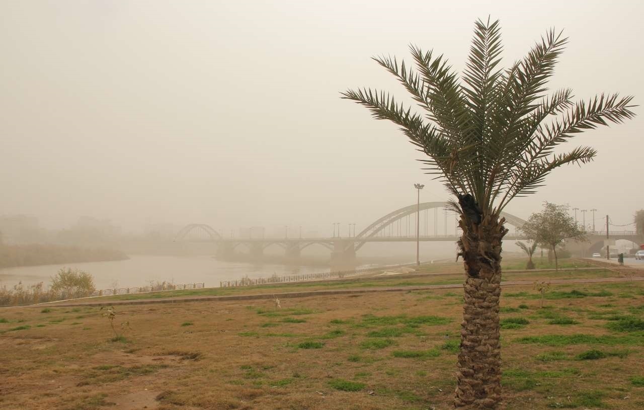 خرمشهر در وضع قرمز آلودگی هوا خرمشهر در وضع قرمز آلودگی هوا