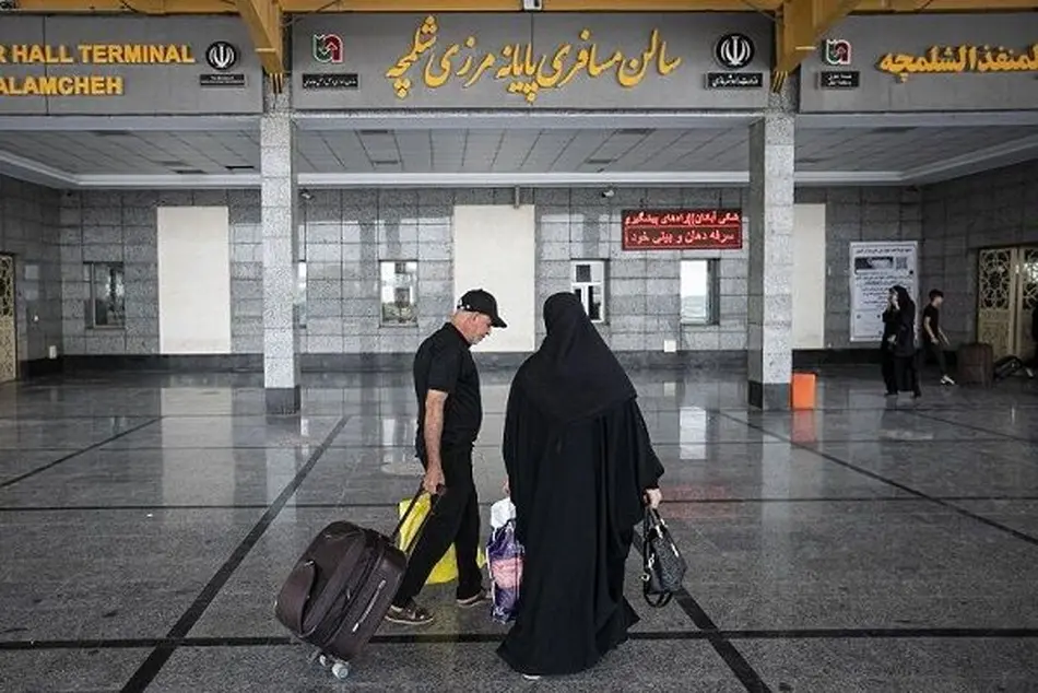 تردد بیش از ۴ میلیون مسافر از مرز شلمچه تردد بیش از ۴ میلیون مسافر از مرز شلمچه